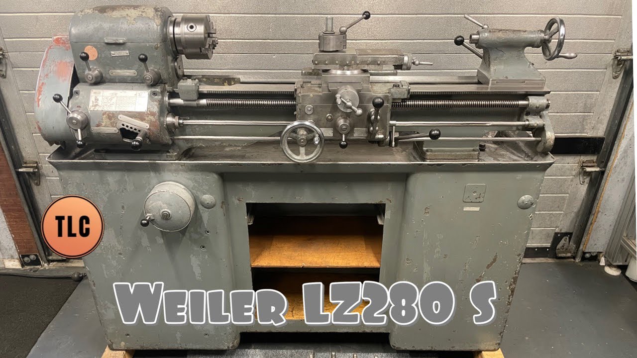 Weiler LZ280 S Variomatic Stuffenl&ouml;s Lathe Drehmaschine Svarv Tornio