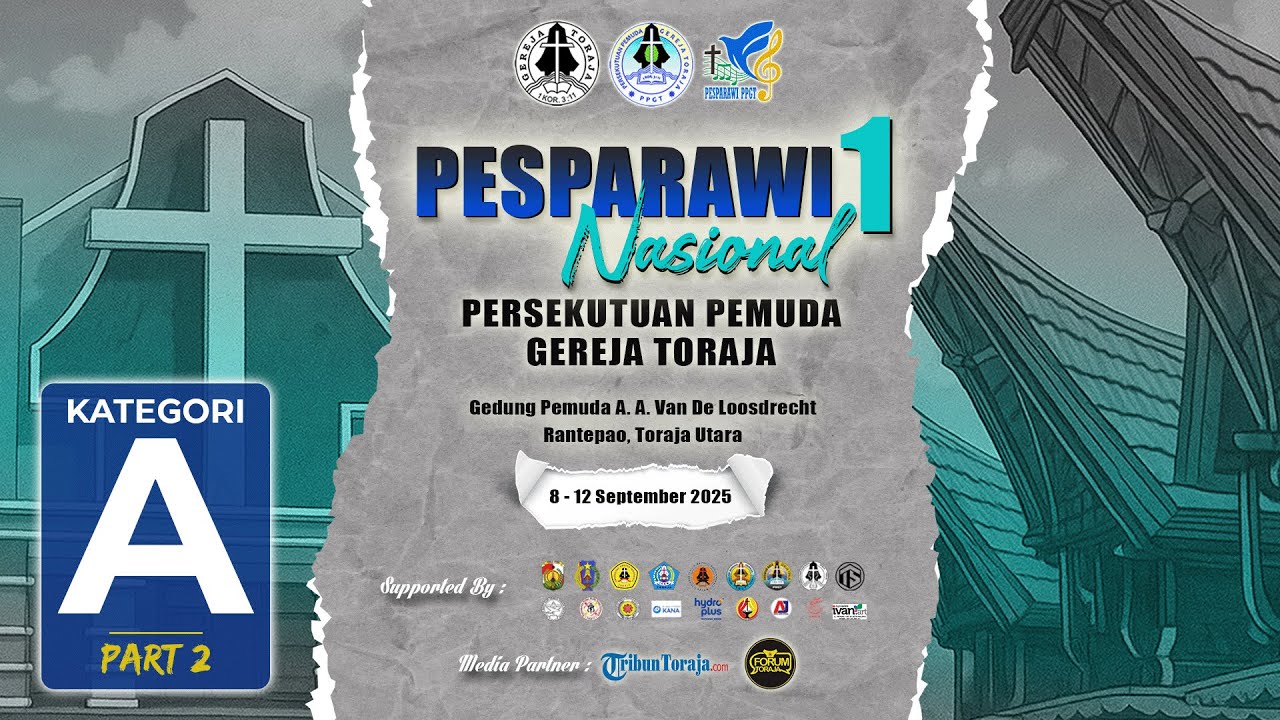 🔴 LIVE • [Lomba Kategori A - part 2] PESPARAWI NASIONAL I PPGT • 11.09.2025