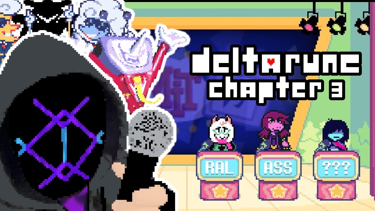INTO LATE NIGHT TV! Deltarune Chapter 3 - Icarax