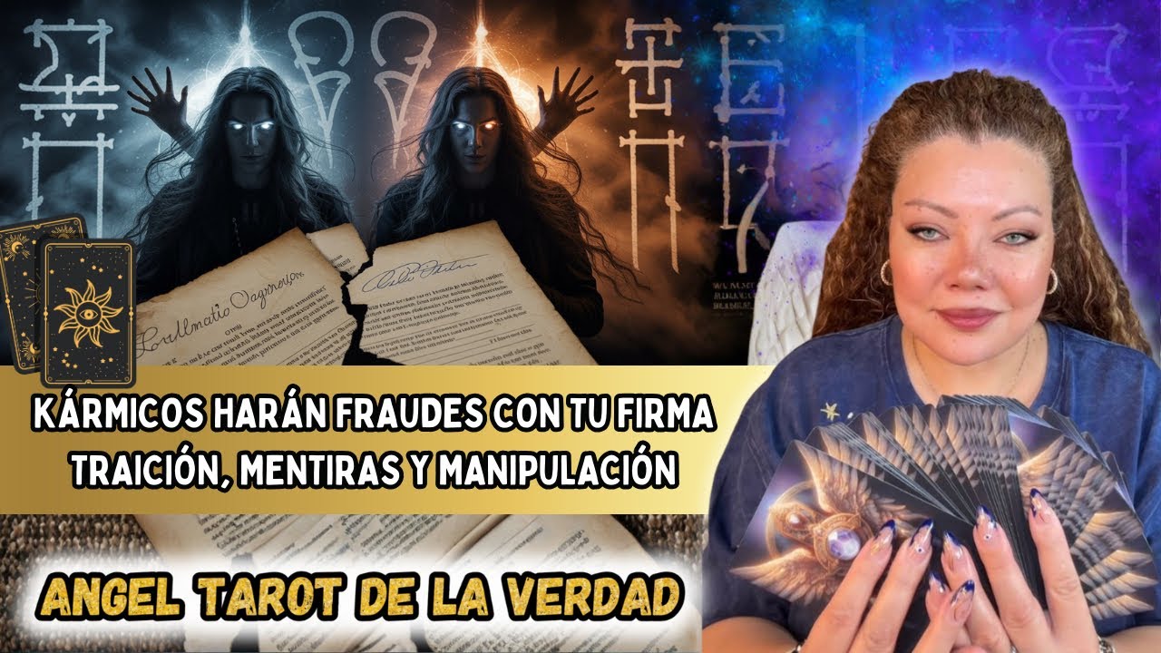 🚨KÁRMICOS USAN TU FIRMA PARA FRAUDES✍️NO FIRMES NADA❌TRAICIÓN, MENTIRAS Y MANIPULACIÓN🔮