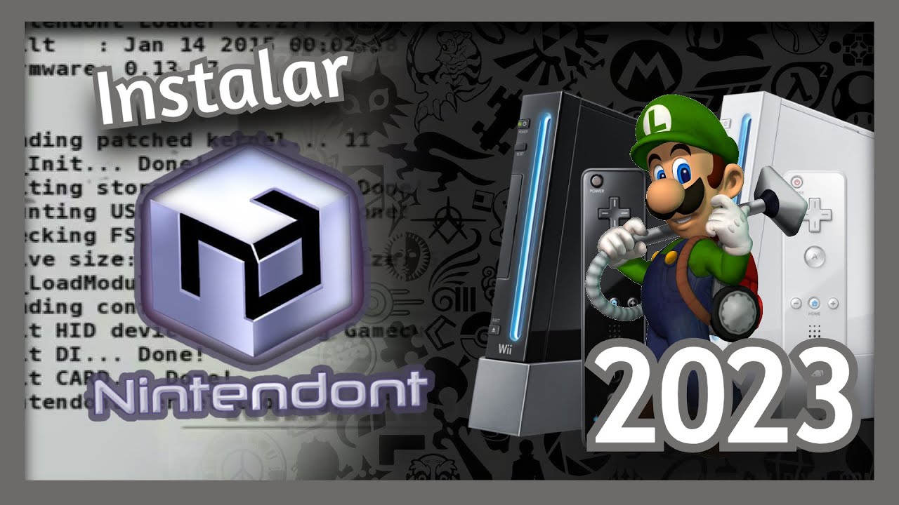 ✅ Instalar NINTENDONT para Nintendo Wii  Actualizado 2023
