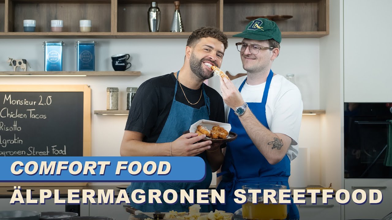 Noah & Nico kochen Älplermagronen-Sticks | Comfort Food | Swissmilk (2025)