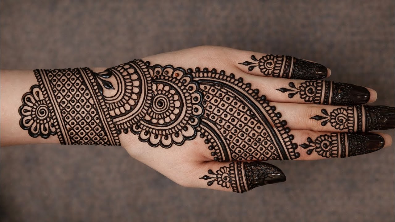 New stylish mehndi design/new mehndi design#viralvideo #subscribe #like#henna 