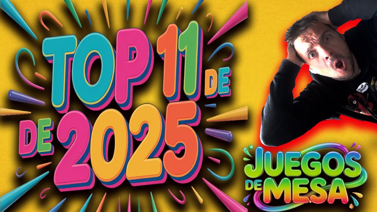 TOP 11 de 2025 🔝 ¡NUESTROS MEJORES juegos de mesa de 2025!