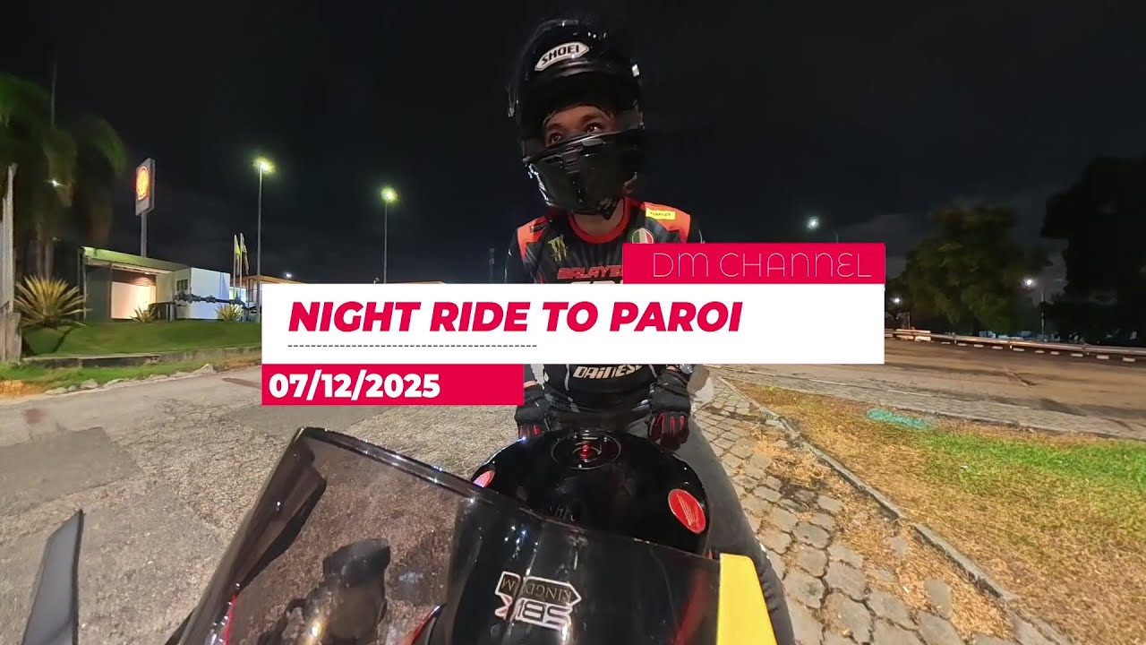 NIGHT RIDE PAROI | CBR1000RR INSTA360 X5