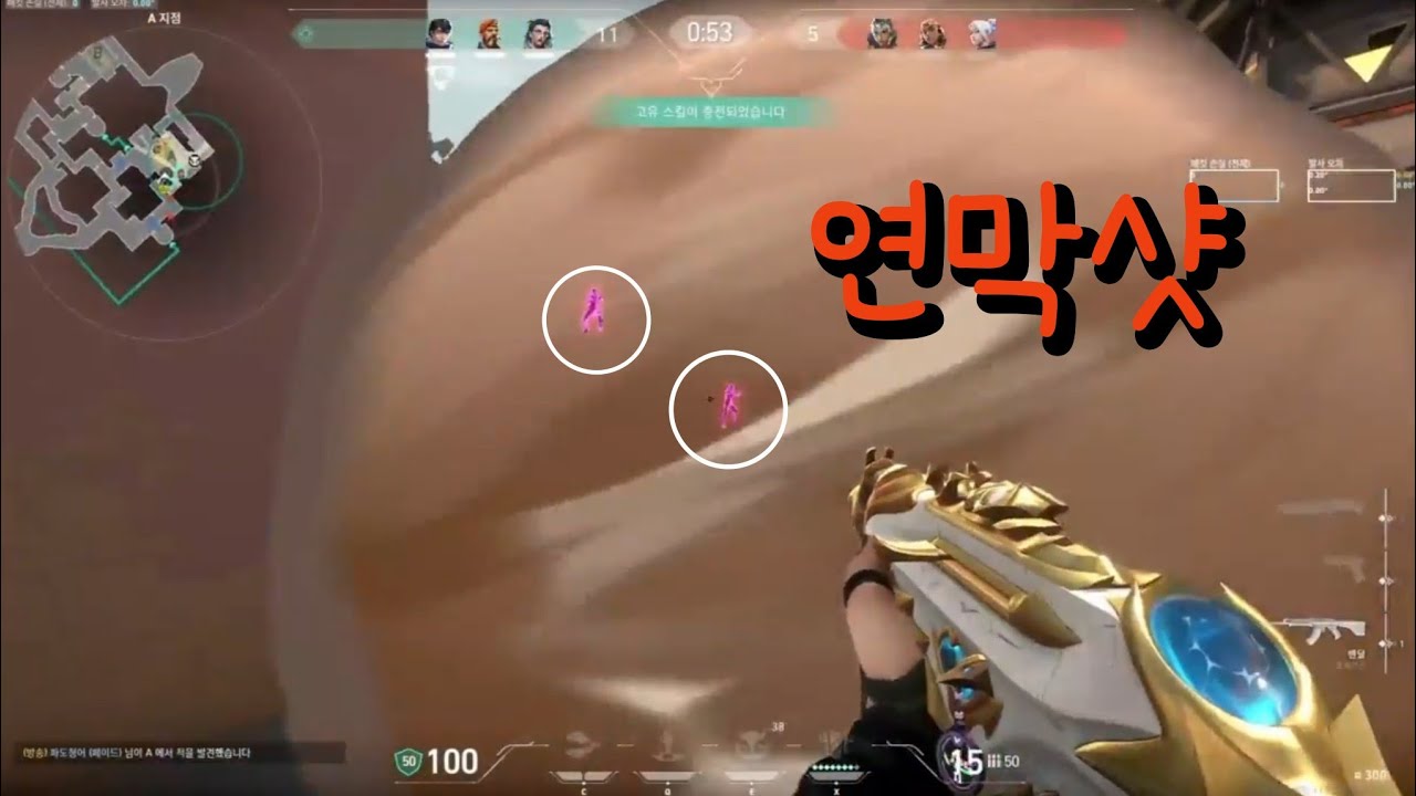 연막샷
