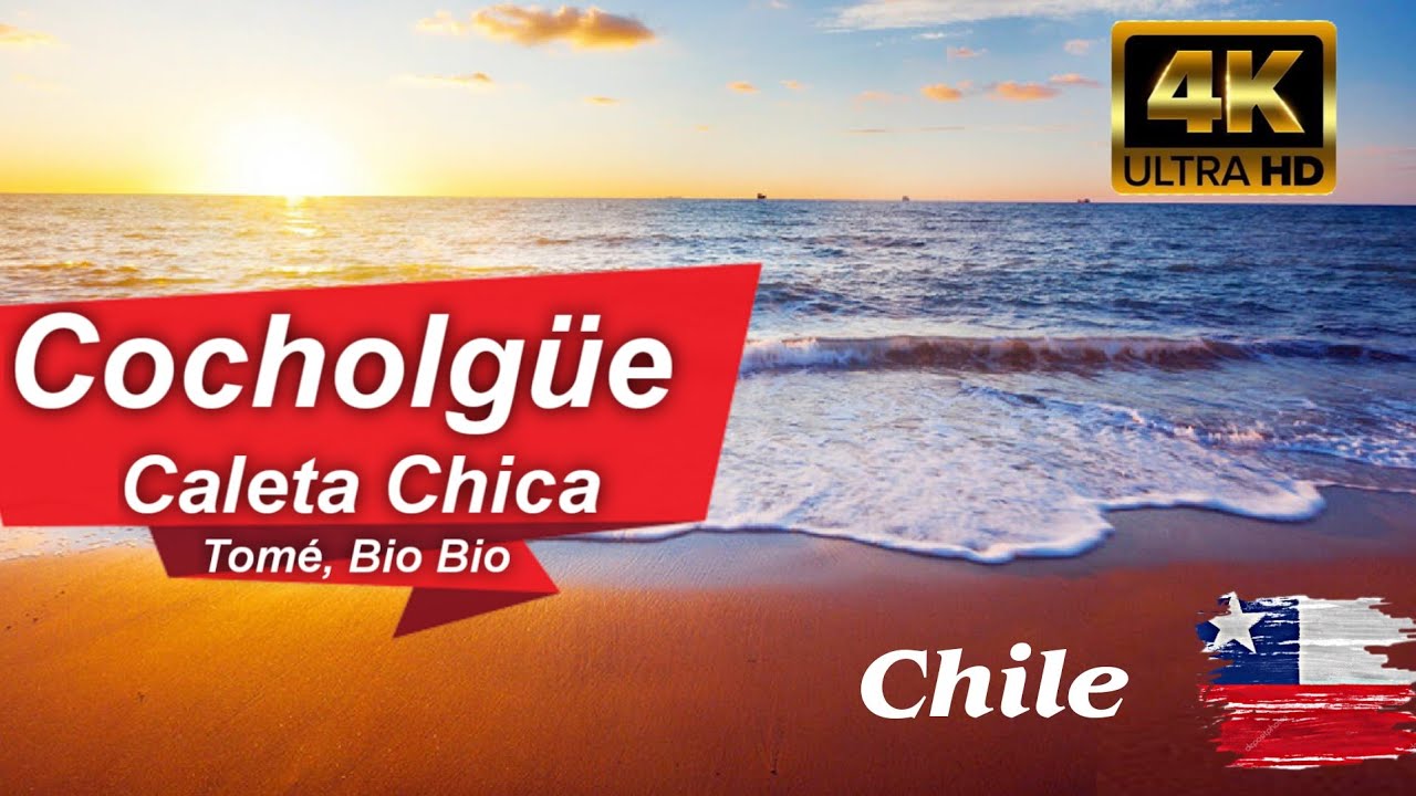 Fascinante Cocholg&uuml;e, Caleta Chica en 4K |AeroVisial