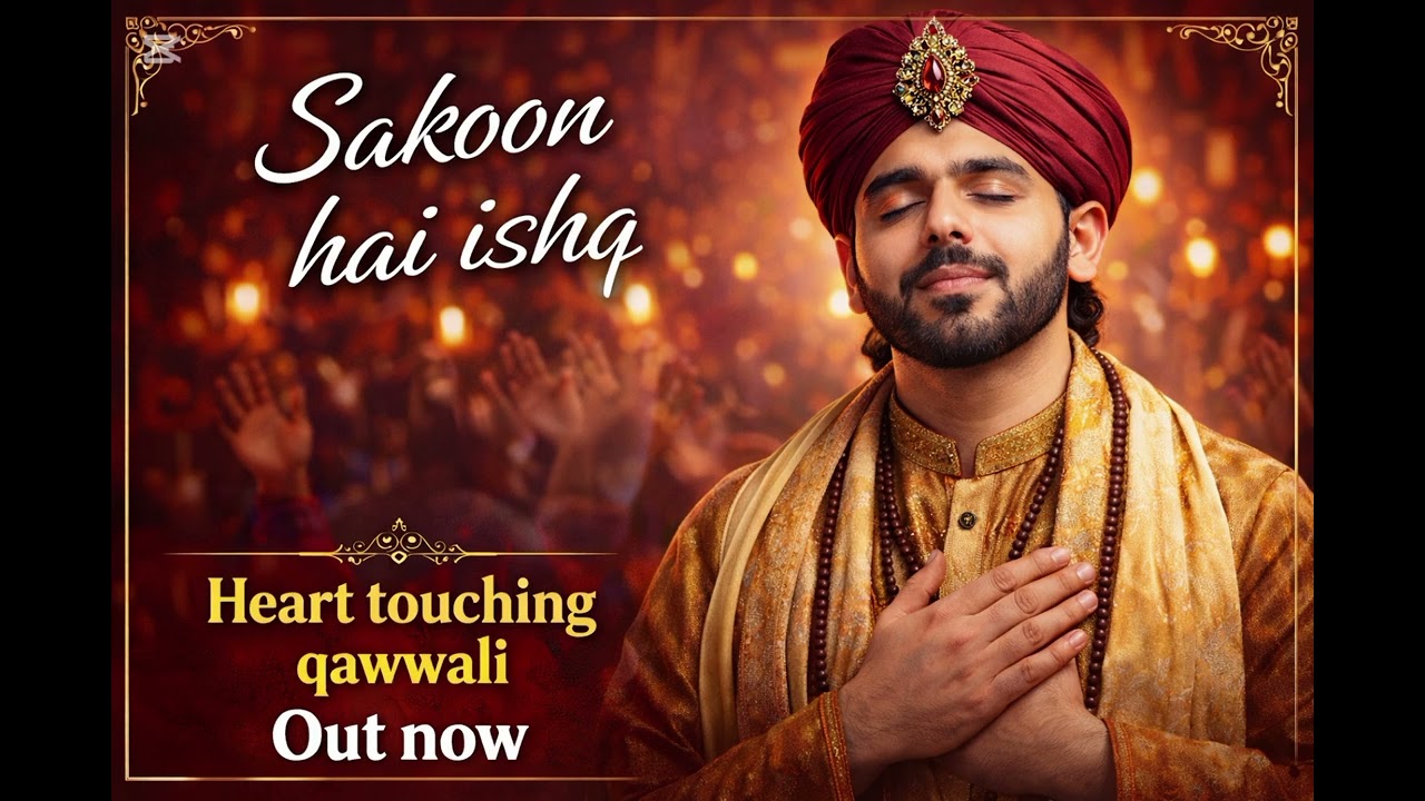 Bas Sakoon Hai | Hindi Urdu Spiritual Love | Heart Touching Qawwali 2026