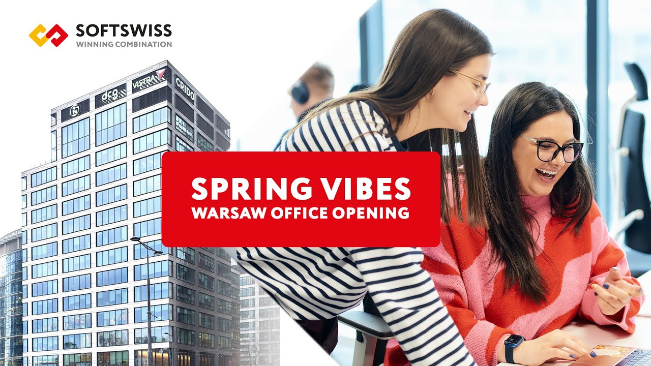 Spring Vibes | SOFTSWISS Warsaw Office Opening | IT Company in Poland