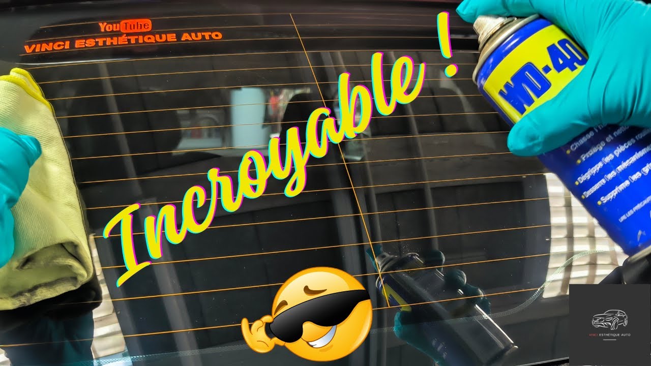 un nettoyage de vitres incroyable !