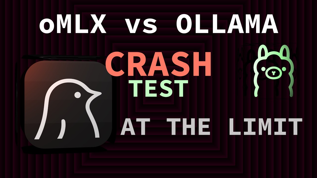 oMLX vs Ollama: Extreme Context, SSD KV Cache & Mac Crashes