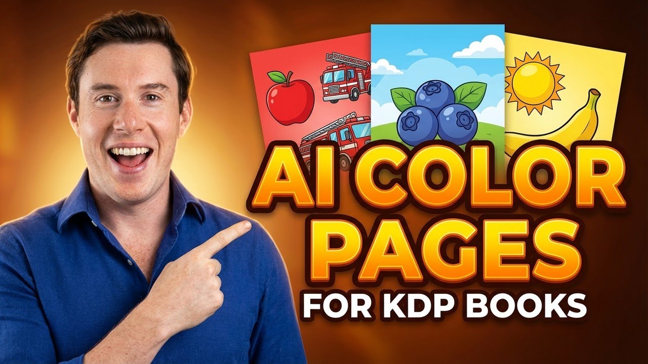 Generate FULL Color Learning Books With AI in Minutes — KDP