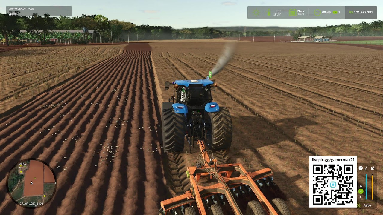 🚜 Farming Simulator 22 / 25 AO VIVO 🌾 | ets 2Evoluindo a Fazenda |Game.max21