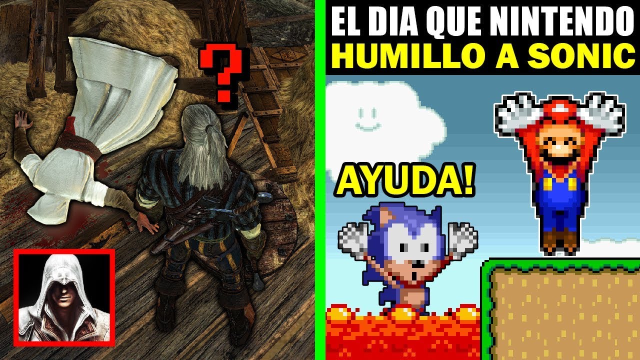 10 Videojuegos que se BURLAN de Otros Juegos