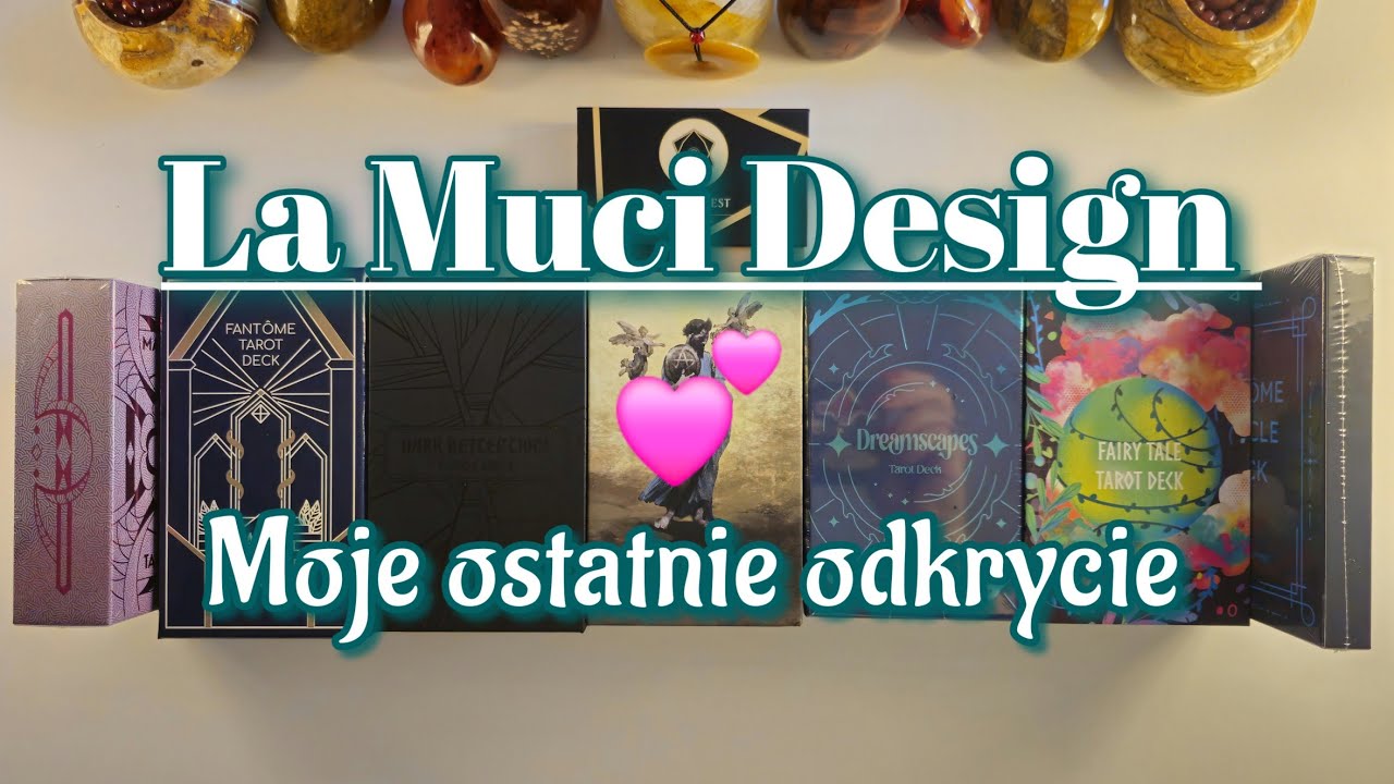 Moje Niezwykłe Odkrycie😍 LaMuci Design. Karty i śliczne woreczki do kart @LaMuci #tarot #oracle