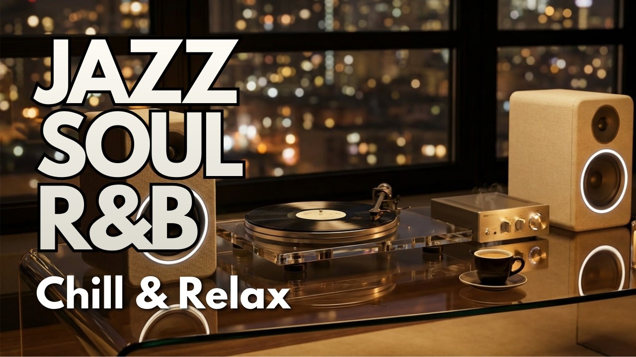 🎶 Smooth Jazz Soulful R&B Playlist – Deep Chill for Work, Study & Romantic Nights ✨