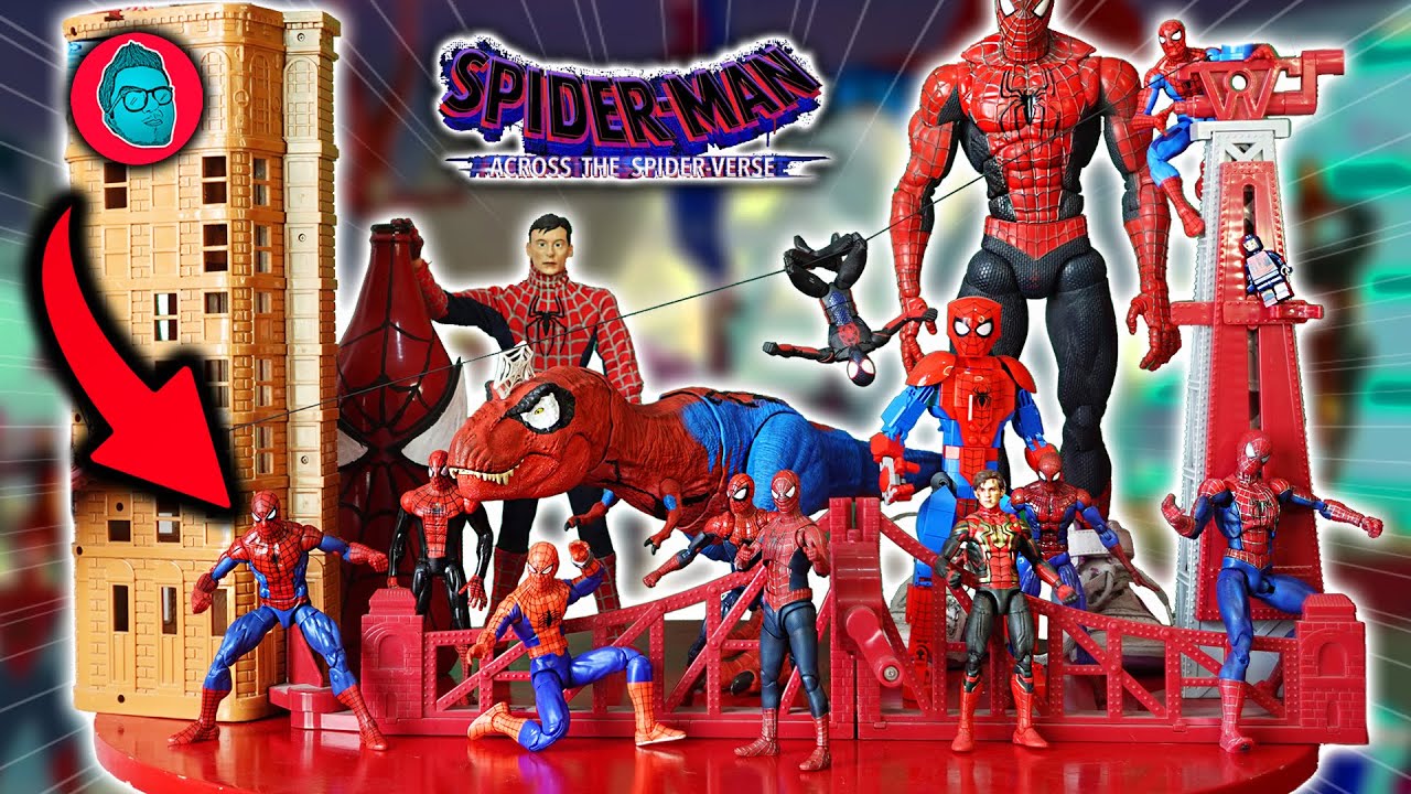 🤩 TODO mi SPIDER-VERSE de FIGURAS - Martón Presenta