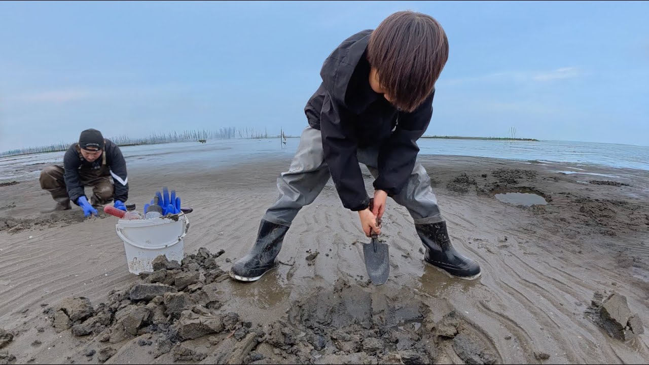 誰もいない潮干狩り場がヤバい