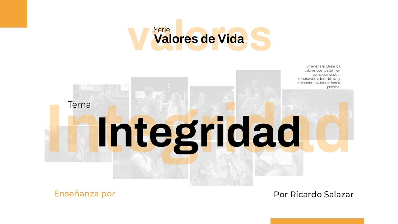 17 agosto 2025 / Ricardo Salazar / Integridad