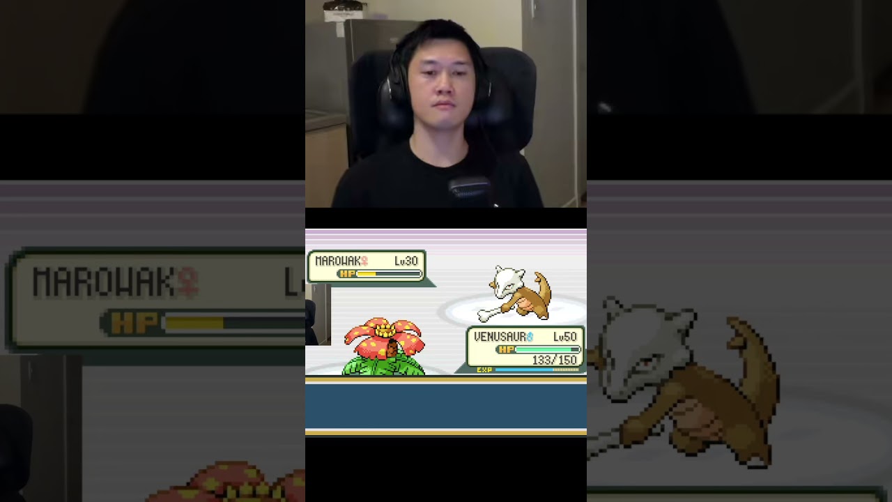 Я победил мать Кубона (призрак Маровака) #pokemonleafgreen
