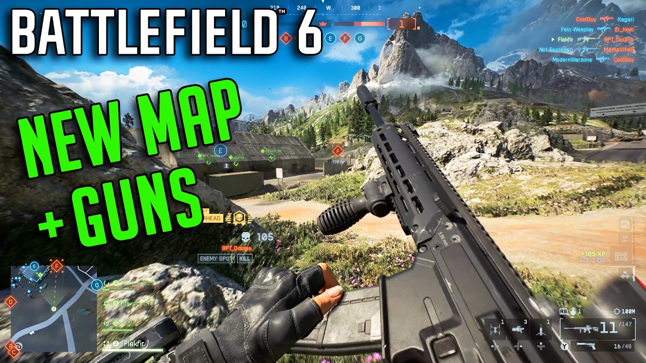 BATTLEFIELD 6 - НОВАЯ КАРТА - ЗАРАЖЕННАЯ - ГЕЙМПЛЕЙ + ВПЕЧАТЛЕНИЯ (2 СЕЗОН)