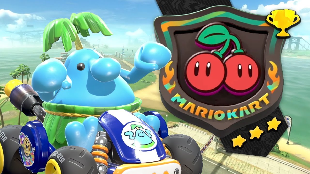Mario Kart World - Knockout Tour: Cherry Rally (150cc / 3 Star Rank)