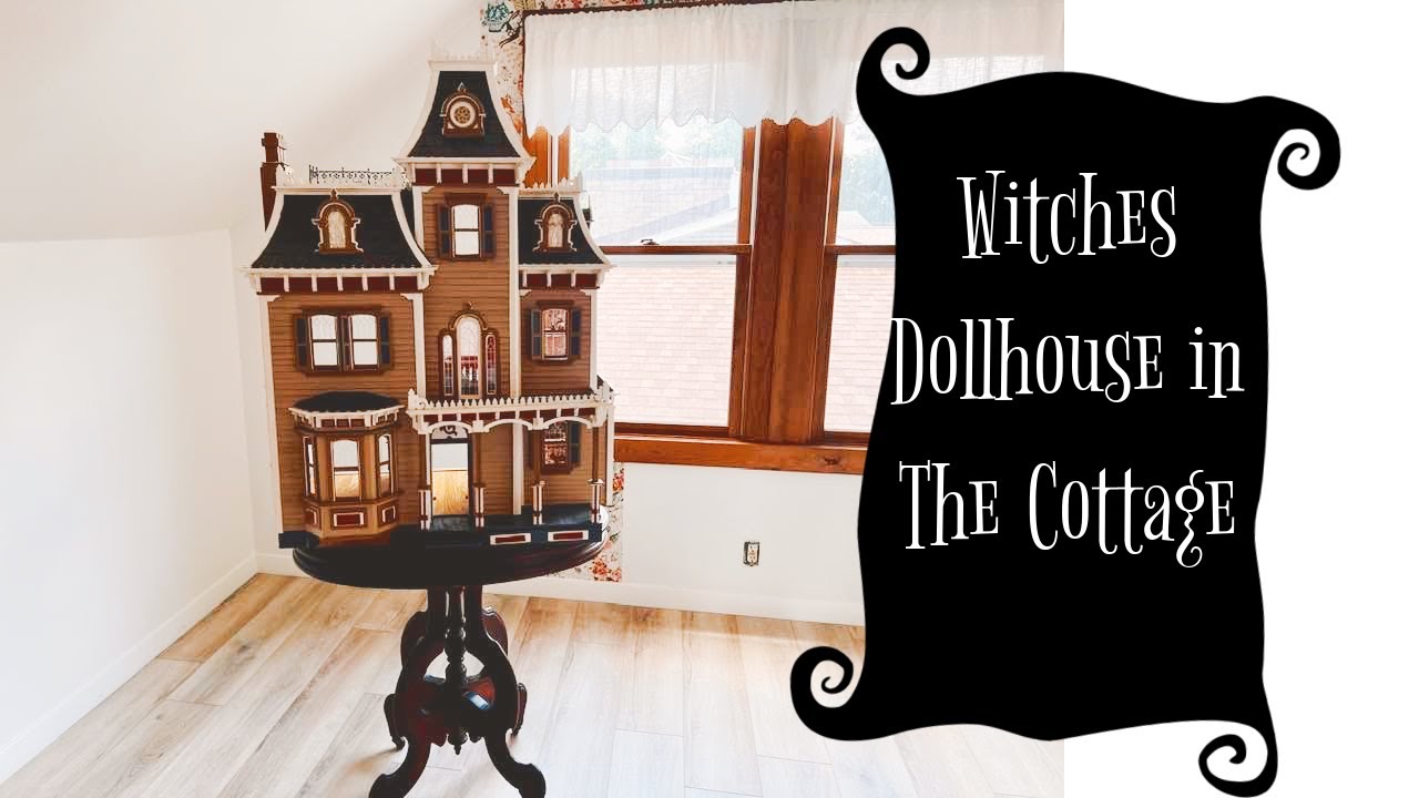 Victorian Beacon Hill Dollhouse with Light Fixtures