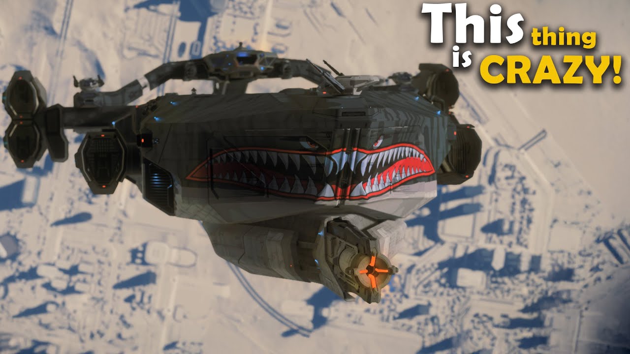 Star Citizen's BIGGEST Currently Flyable Ship is Here... The Aegis Idris Gameplay
