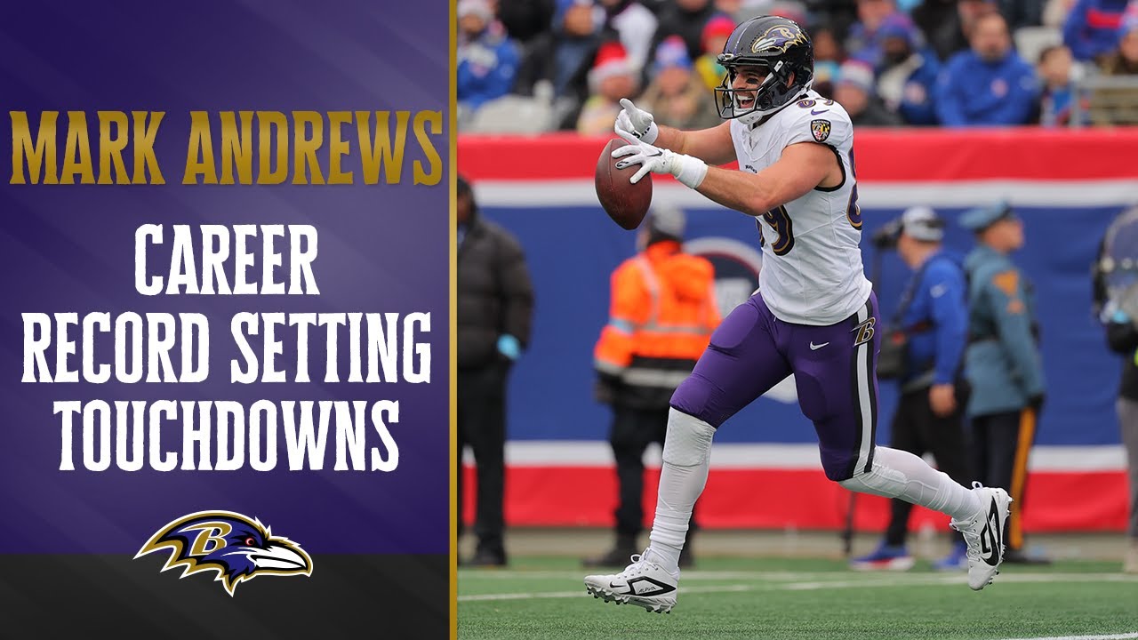 All 48 Mark Andrews Career Record-Setting Touchdowns | Baltimore Ravens