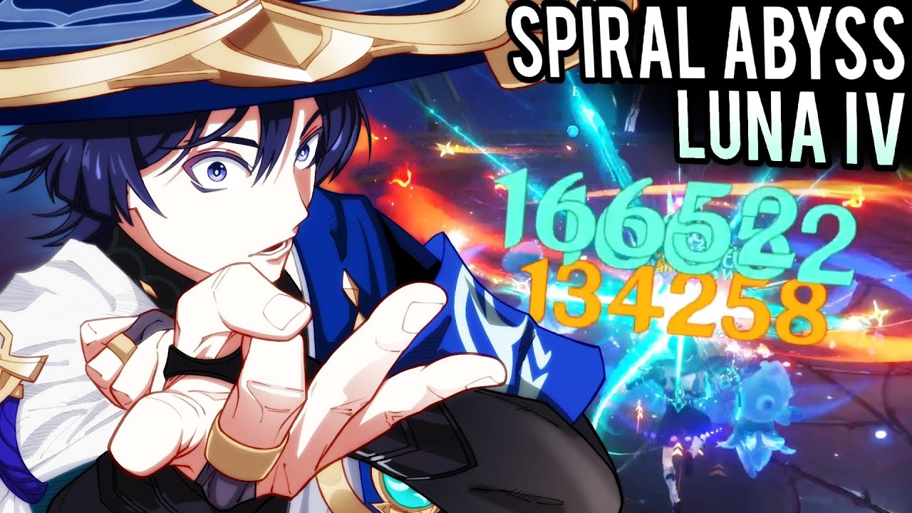 C6 R5 Wanderer Luna IV Spiral Abyss Speedrun [Genshin Impact 6.3]