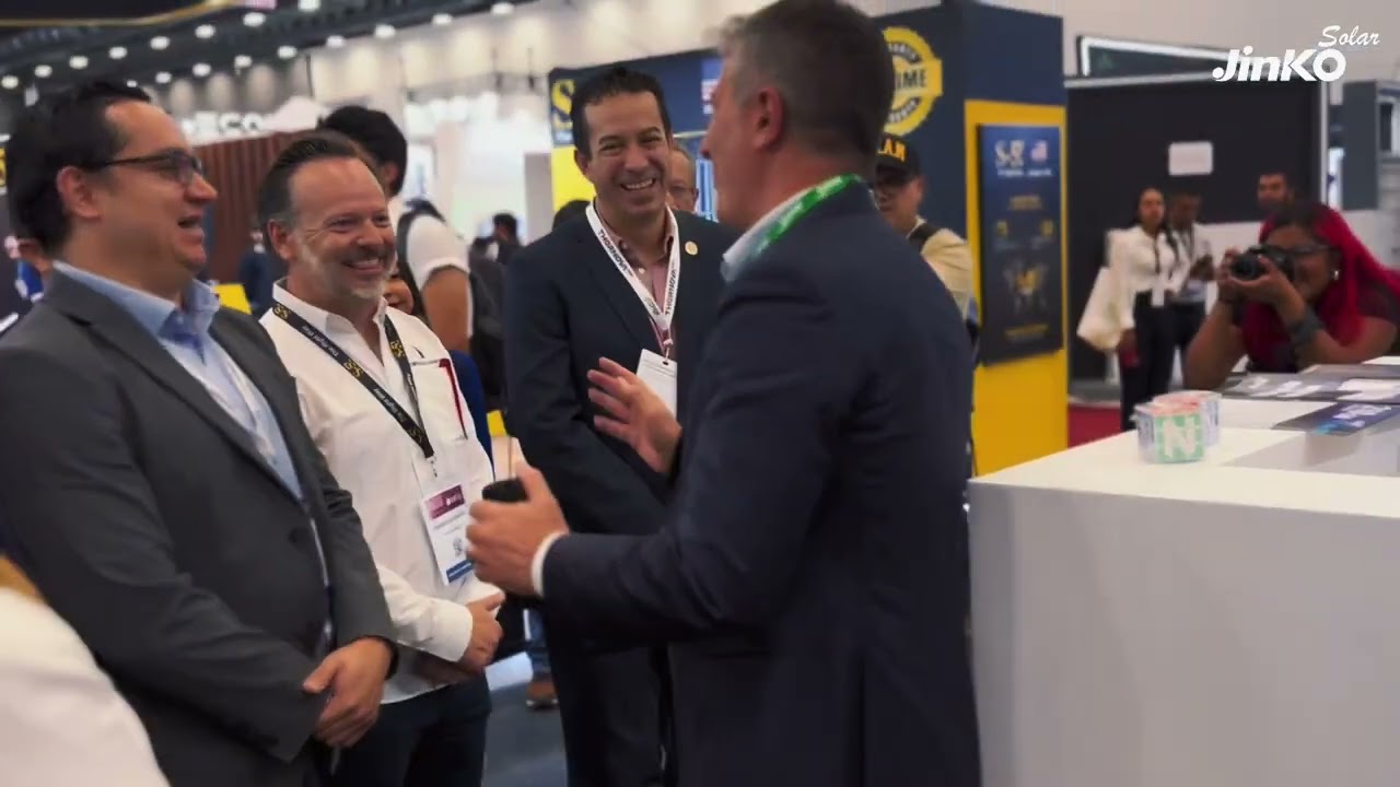 JINKOSOLAR AT SOLAR + STORAGE MEXICO 💪🏻😎🔋