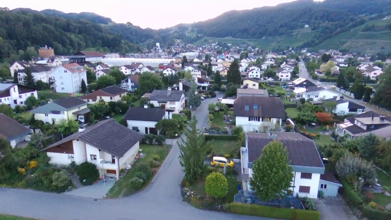 Berneck am 11.August 2018, Flug mit Bebop2