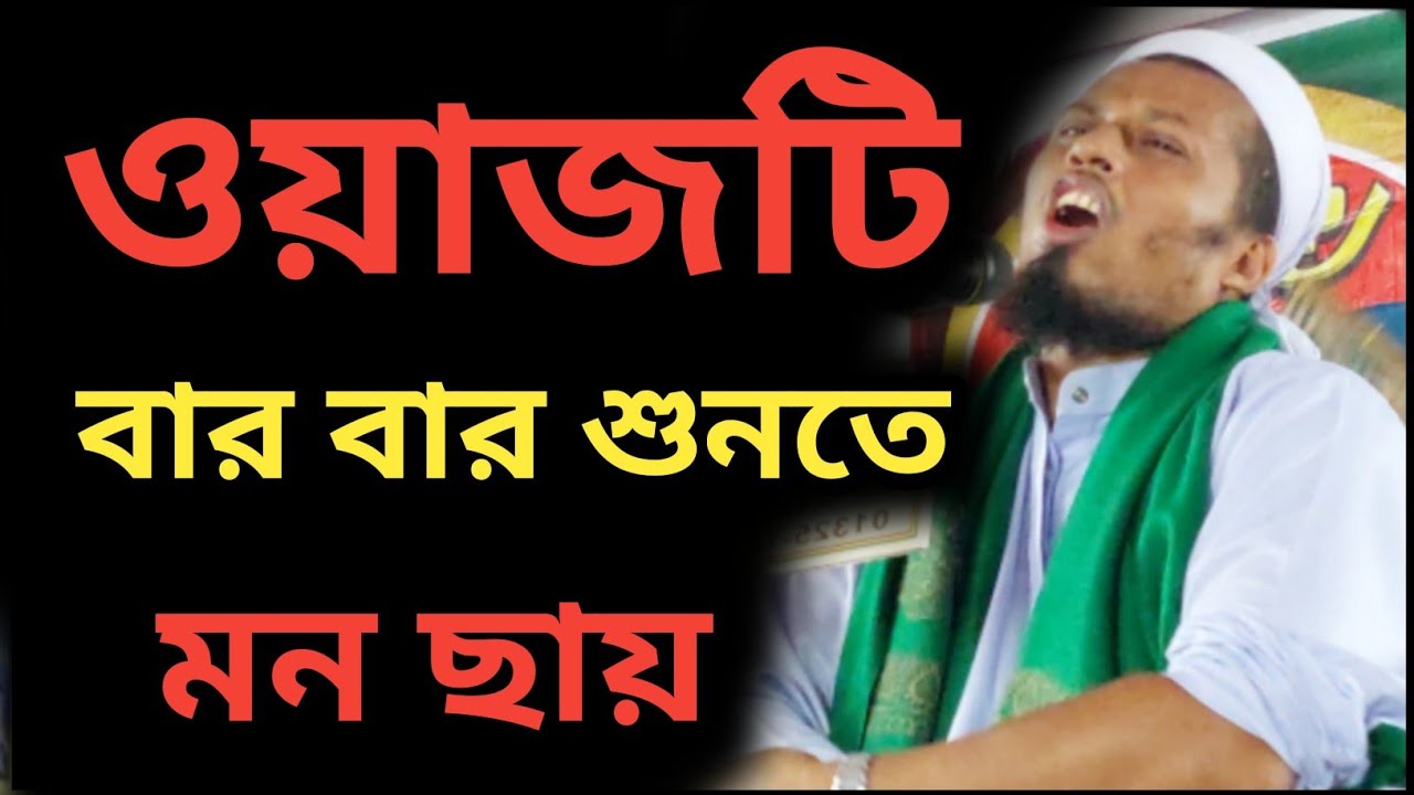 ওয়াজটি বার বার শুনতে মন ছায় Mufti Omayer All Husaini মুফতী ওমায়ের আল হোসাইন New Bangla Waz