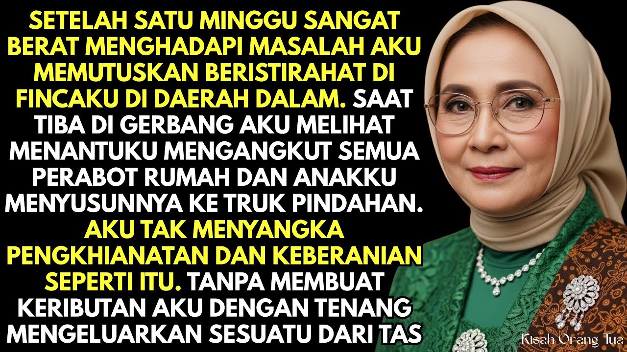 Setelah Seminggu Berat, Aku Pulang Ke Finca Dan Melihat Anakku Dan Menantuku Mengangkut Perabot