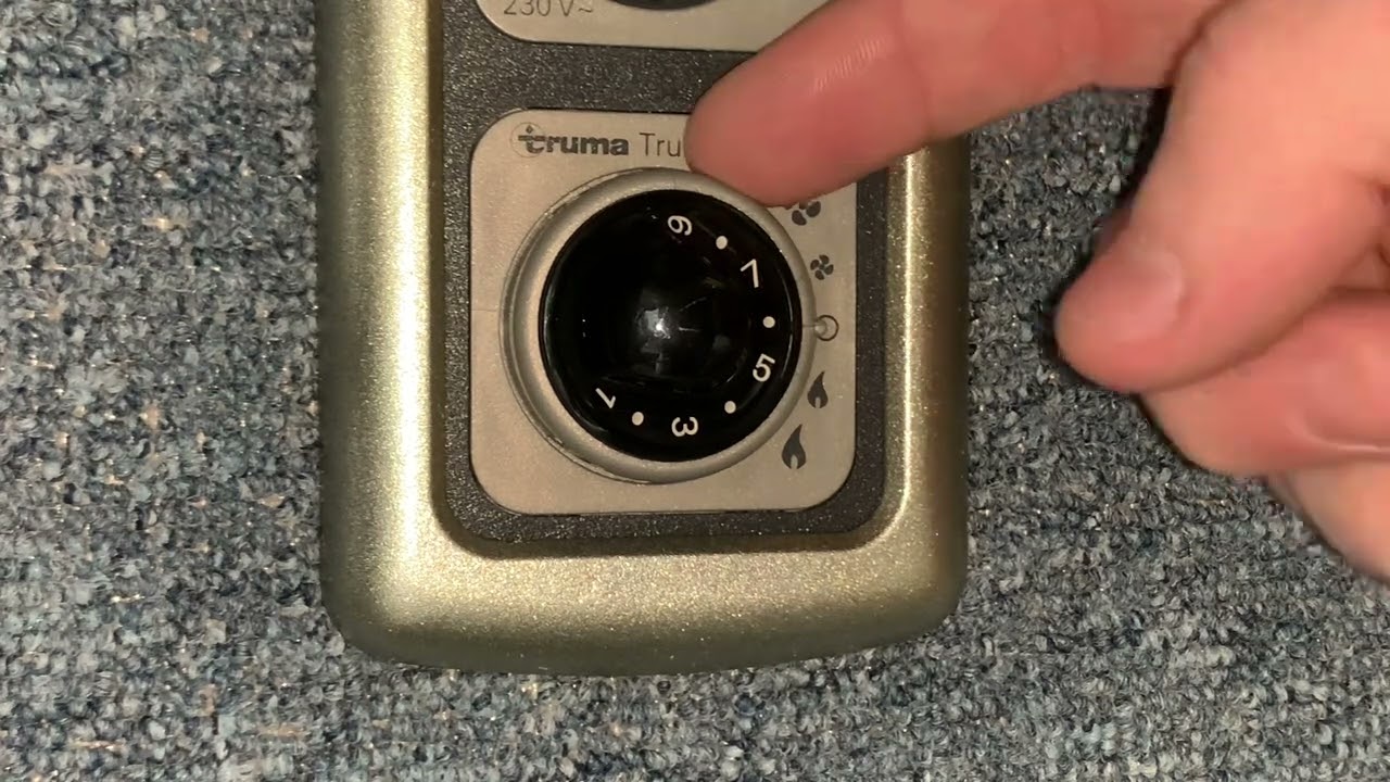 How to use the Truma Trumatic E Gas Heating Control