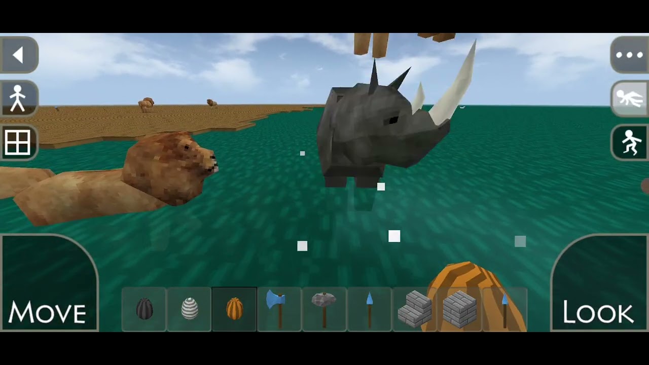 Survivalcraft 2 2.4: Rinoceronte #14