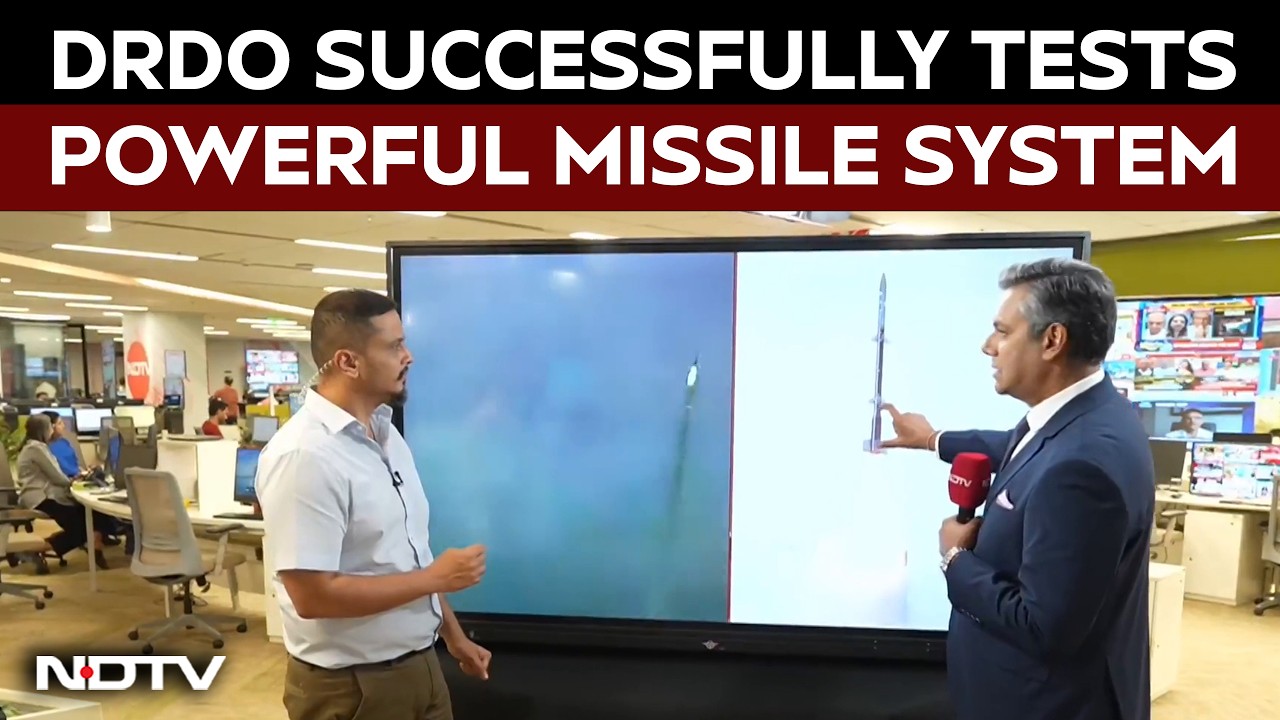 Запуск ракеты DRDO | Индия испытывает зенитный ракетный комплекс большой дальности Kusha