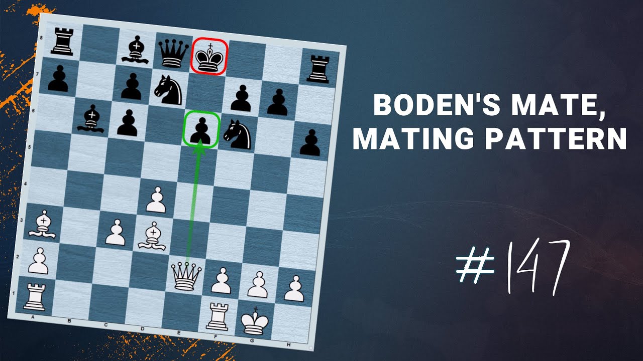 The Boden's Mate | Mating Pattern - Daily Lesson with a Grandmaster 147