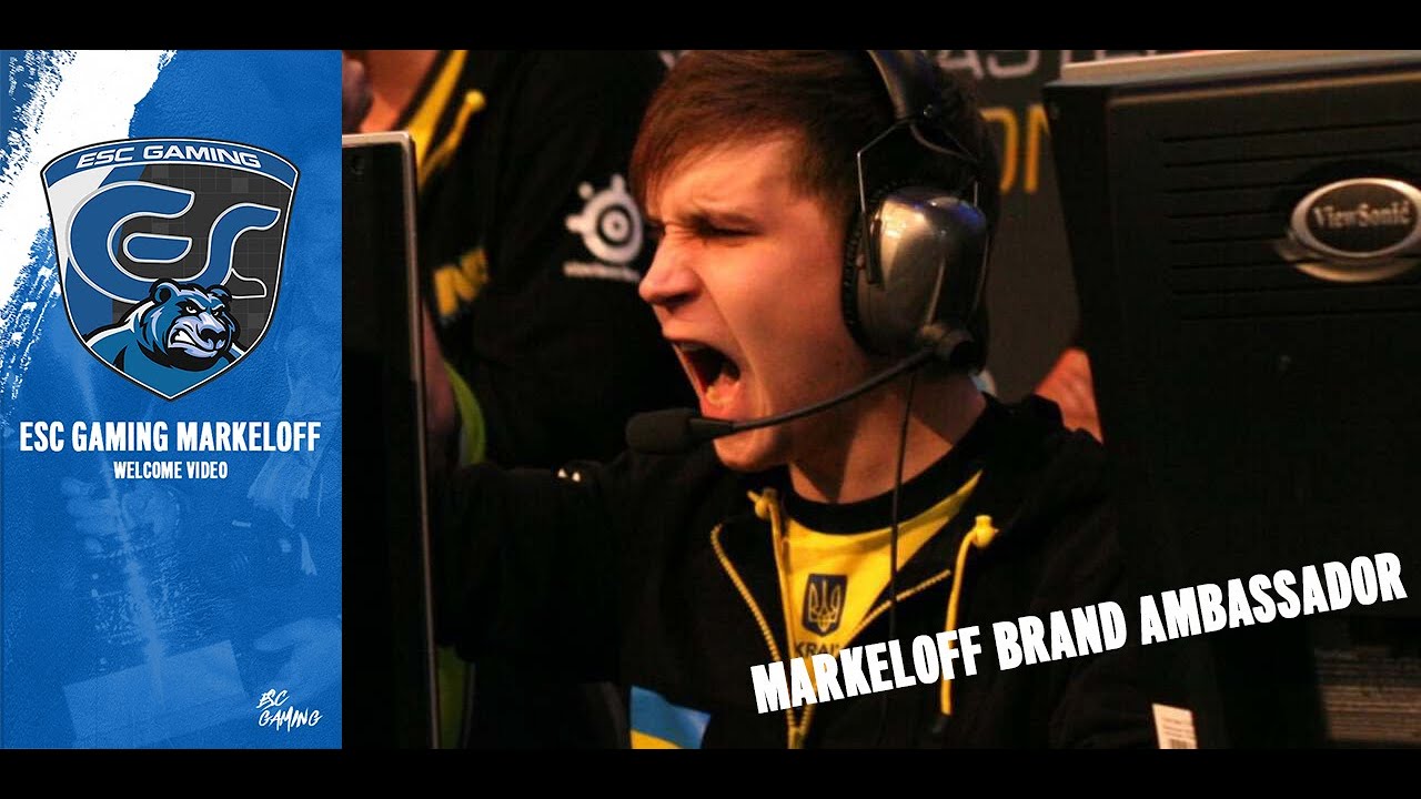 Welcome Markeloff to ESC Gaming
