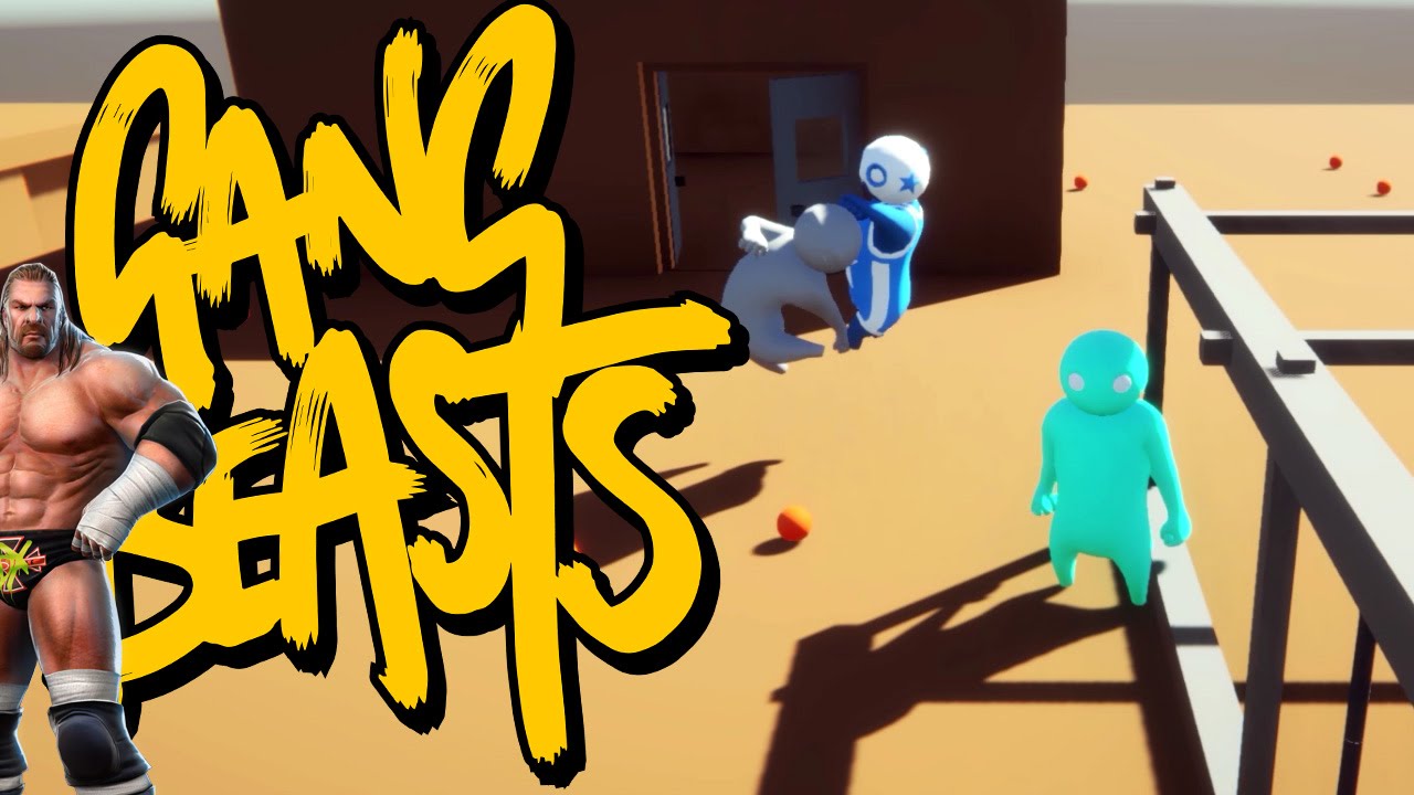 Gang Beasts - The Pedigree [Игровой процесс отца и сына]