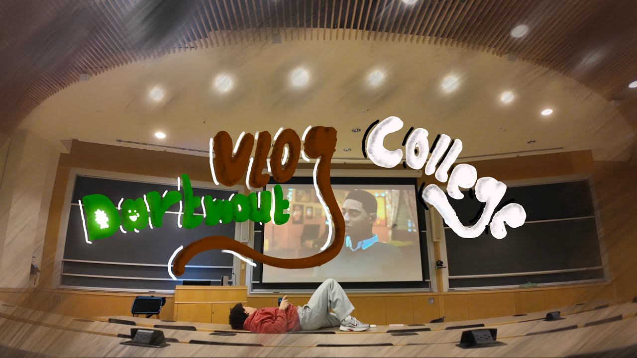 Dartmouth College Vlog | Playing PS5 in Classroom