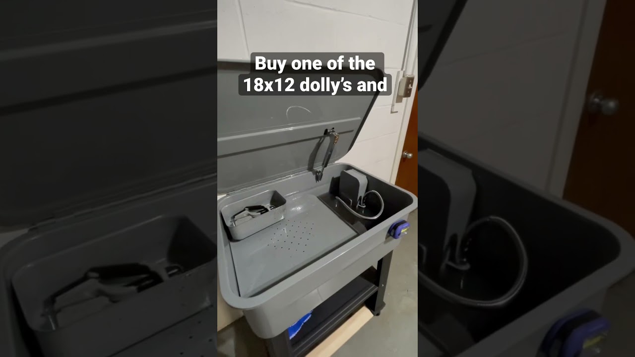 Harbor Freight Parts Washer Tip! 