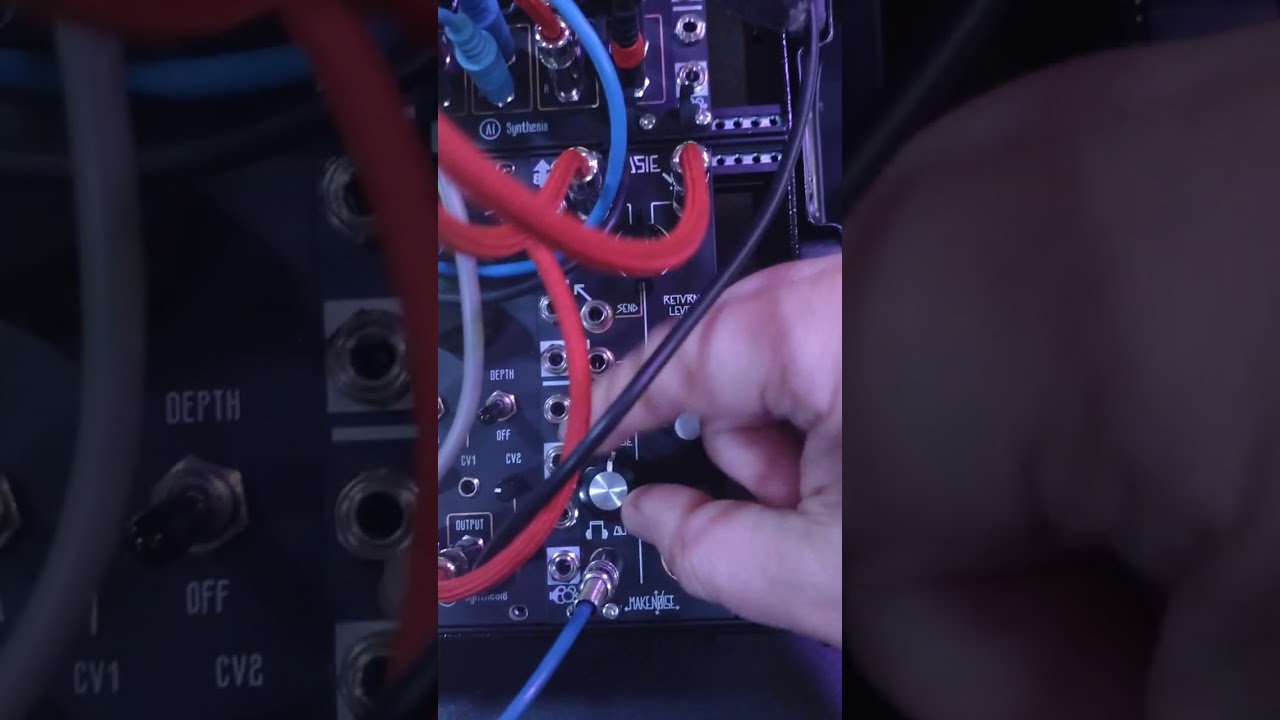 How I monitor and pan the stereo matrix mixer for live performances.