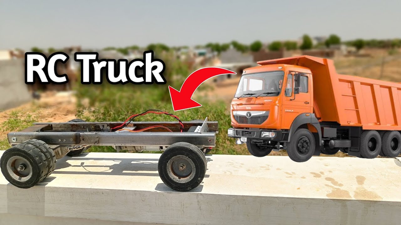 How to make mini Tata (2518) Truck using PVC pipe.(Part 1) Made by crazy Rakesh