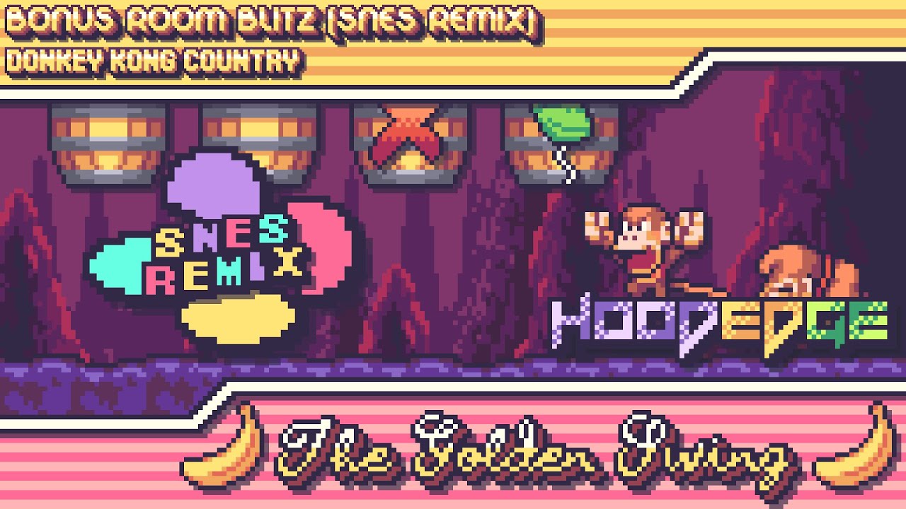 Donkey Kong Country - The Golden Swing ~ Bonus Room Blitz (SNES Remix)