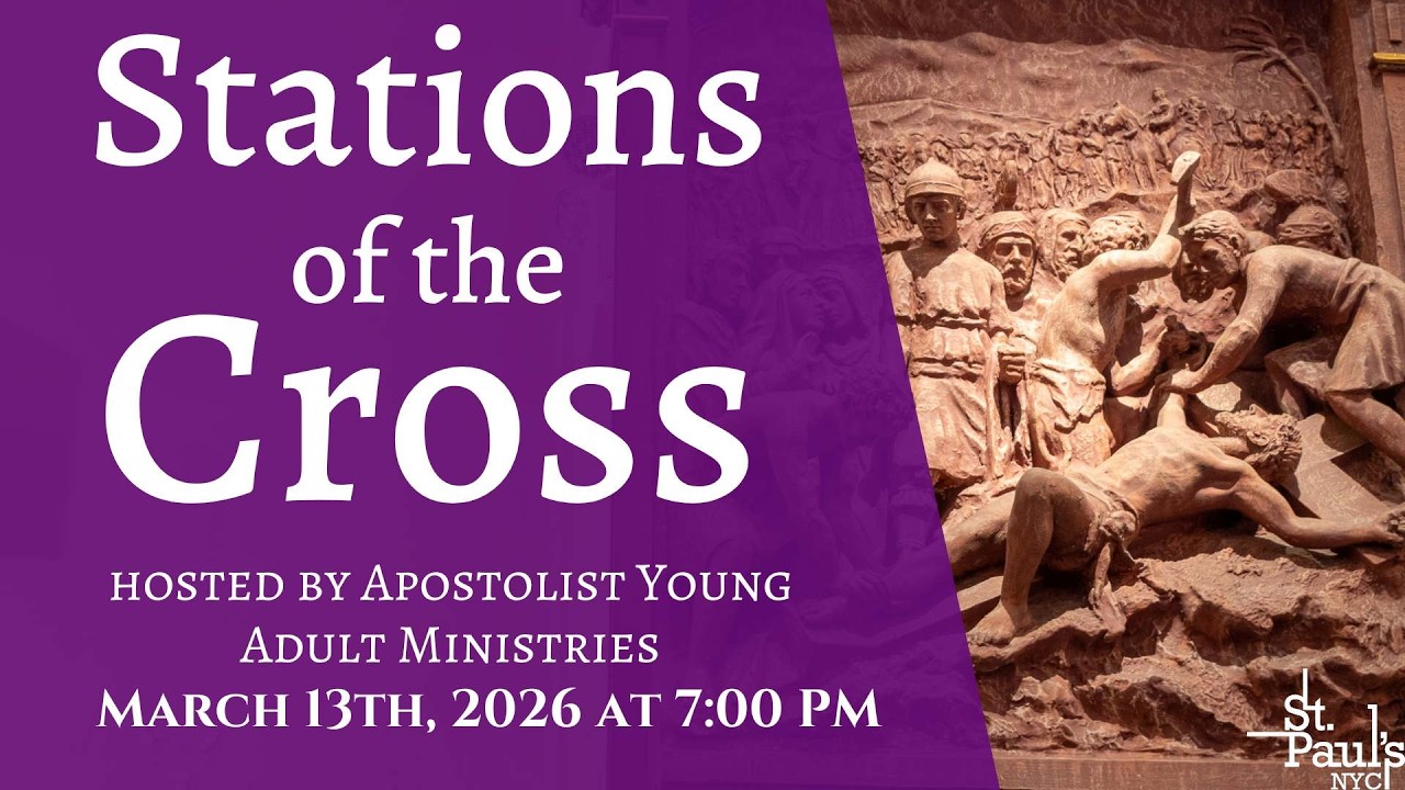 The Stations of the Cross - March 13th, 2026 at 7:00 PM