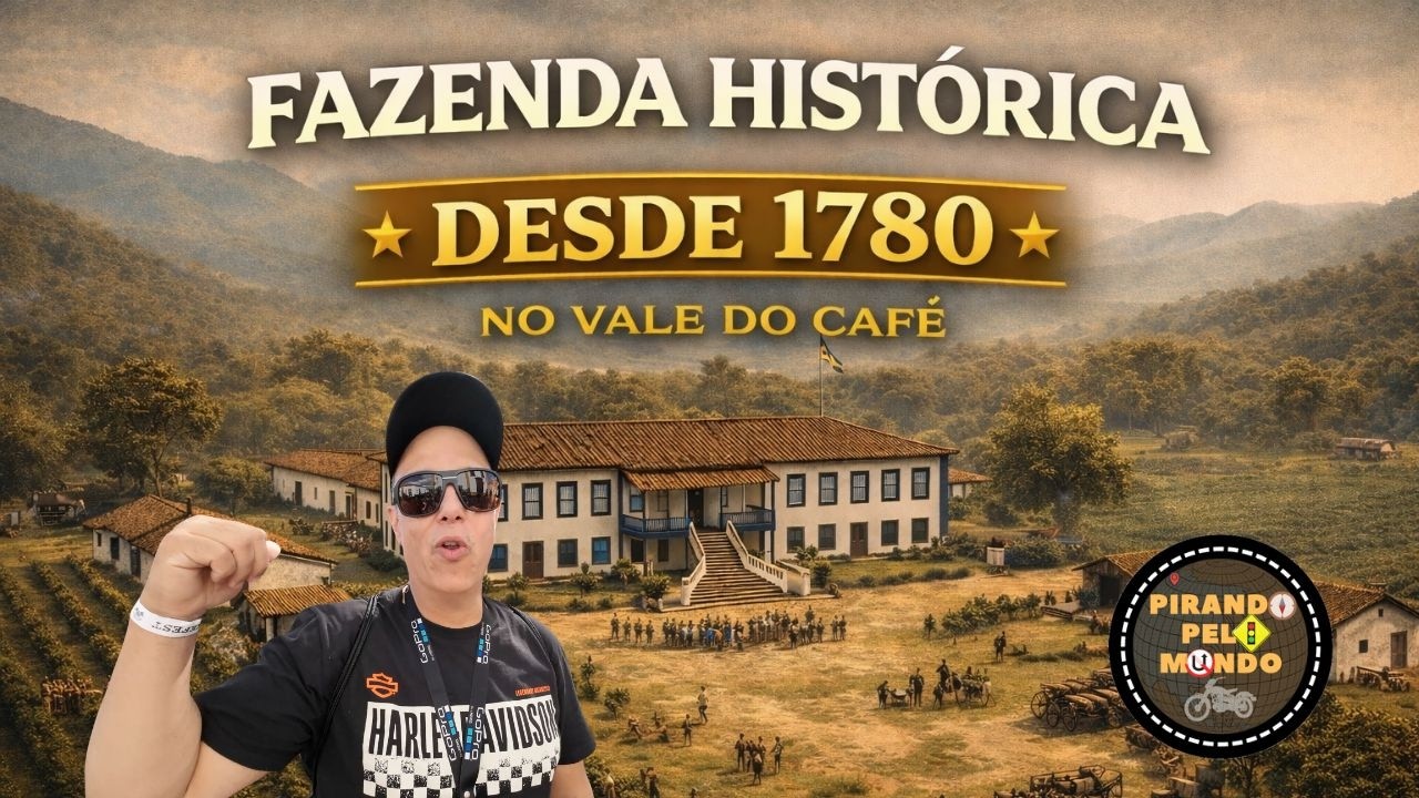 Visitamos uma fazenda histórica de 1780 no Vale do Café
