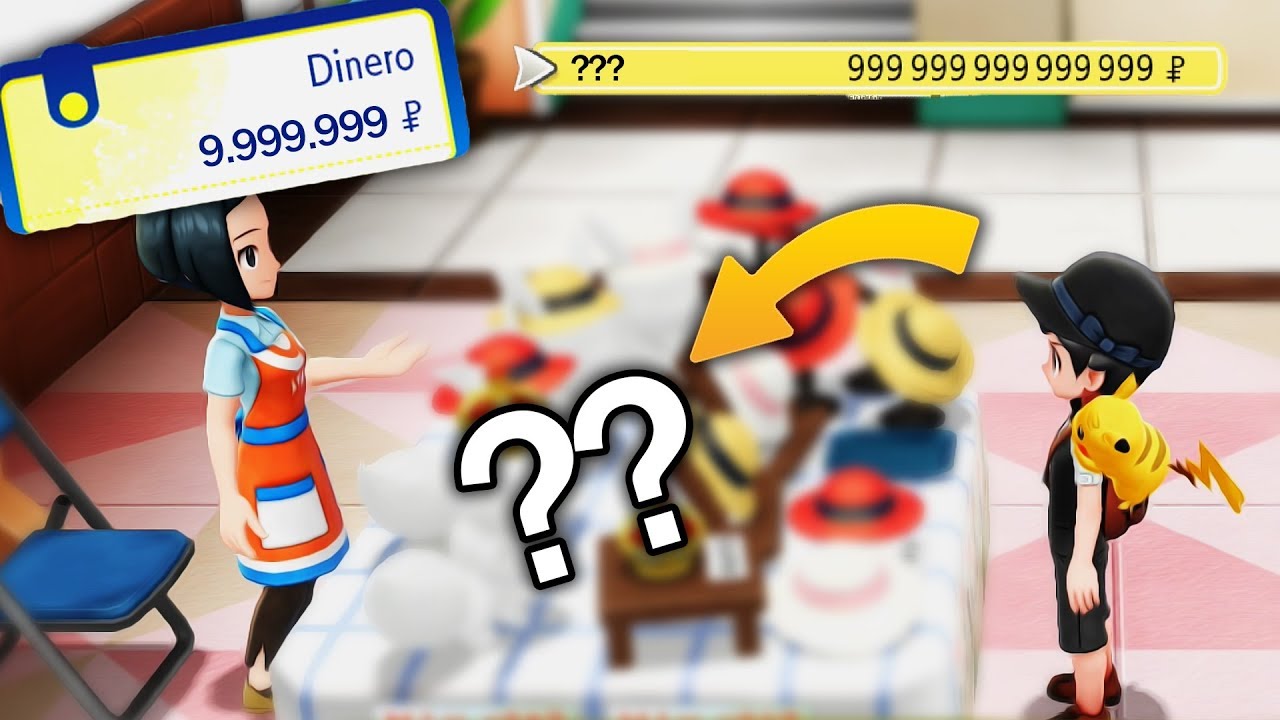 💰¡COMPRO el OBJETO MÁS CARO de TODO el JUEGO!💰 [1.000.000💲] - Pokémon Lets GO Pikachu / Eevee