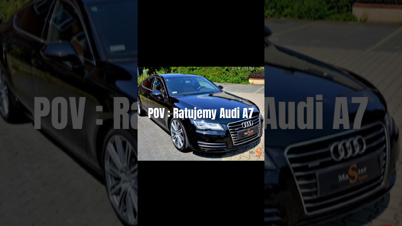 Gdy oddasz auto w niewłaściwe ręce 😱 #detailing #audilover #polerowanie #detailinglife  #audi