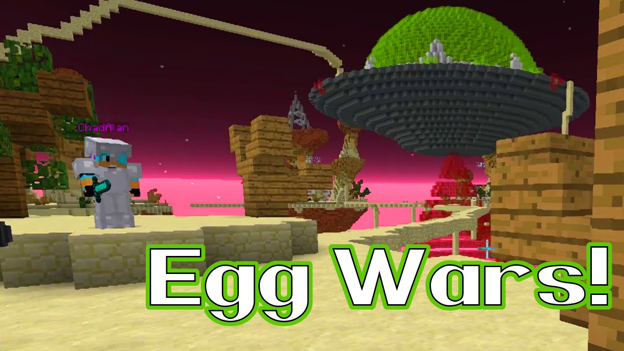 MINECRAFT MONDAY EP136 | EGG WARS | RADIOJH GAMES & GAMER CHAD